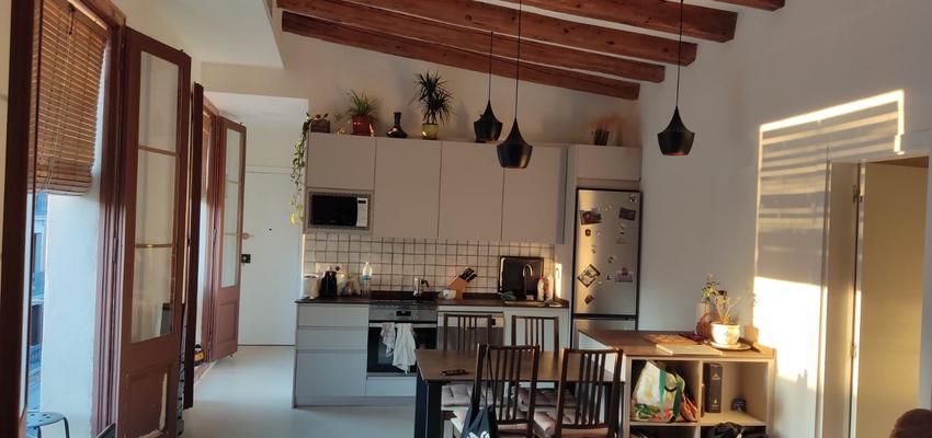 Recibidor, Balcon, Salon Estilo moderno Color beige  diseñado por AQUI TU REFORMA | Gremio | Copyright propietario
