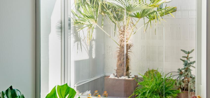 Baño Estilo moderno Color verde, blanco, gris  diseñado por Adapta by Nexum | Ingeniero | Copyright Adapta by Nexum