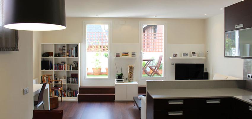 Comedor style moderno color beige, marron, marron  diseñado por Obra de Eva | Interiorista | Copyright soy propietario