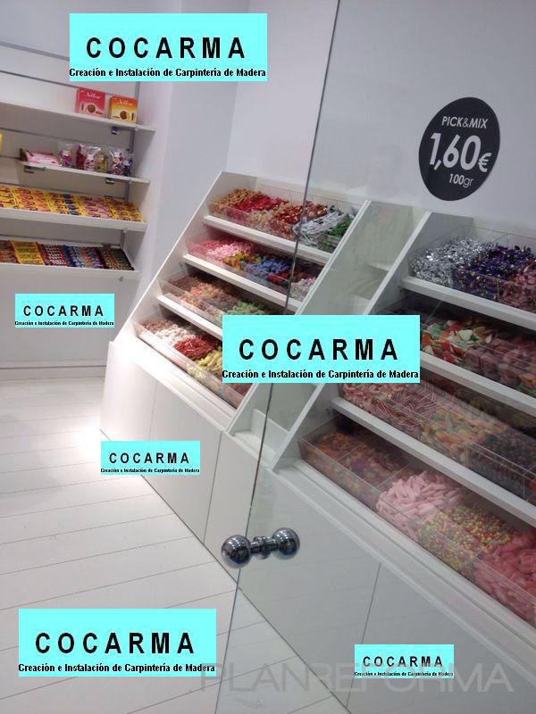 Tienda style moderno color blanco  diseñado por COCARMA | Gremio 