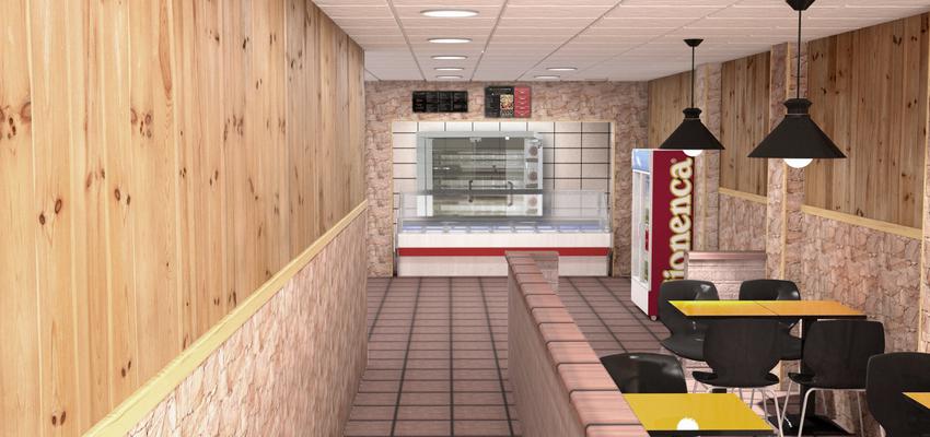 Restaurante style rustico color beige, marron, bronce  diseñado por SABADEC INTERIORES | Interiorista 