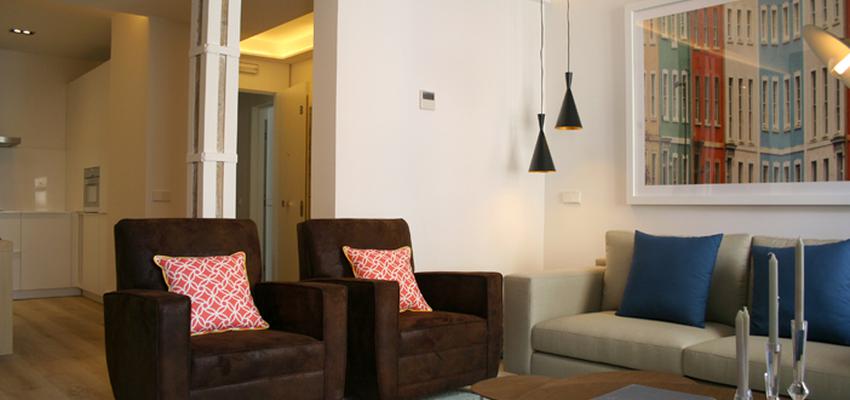 Salon style contemporaneo color marron, beige, blanco, gris  diseñado por OPTA ARQUITECTOS | Arquitecto | Copyright opta arquitectos