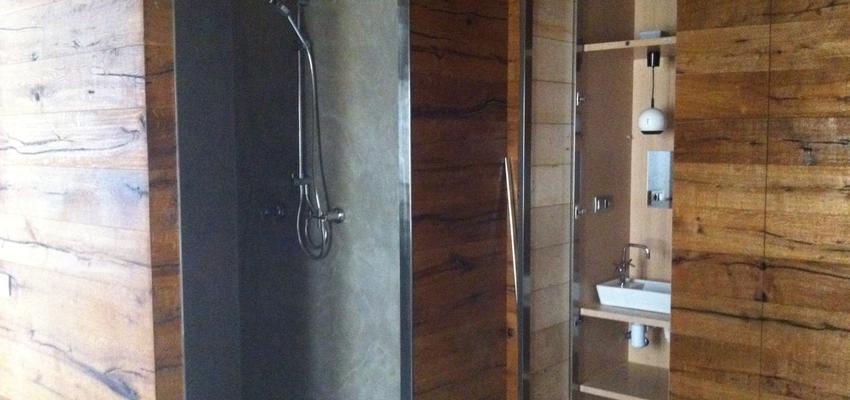 Baño Estilo moderno Color azul oscuro  diseñado por CECILIA CORBIN OGALLAR | Arquitecto | Copyright si