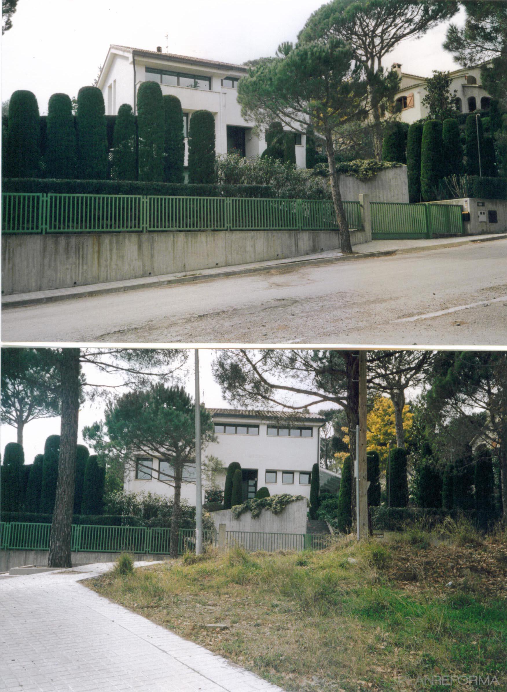 Exterior Estilo moderno Color rojo  diseñado por CECILIA CORBIN OGALLAR | Arquitecto | Copyright si