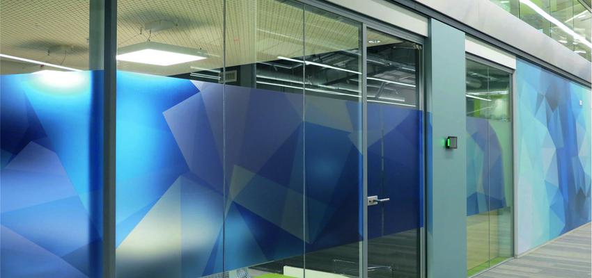 Oficina Estilo moderno Color azul cielo, azul, azul oscuro  diseñado por Decor Soluciones Graficas | Gremio | Copyright Decor Soluciones Graficas