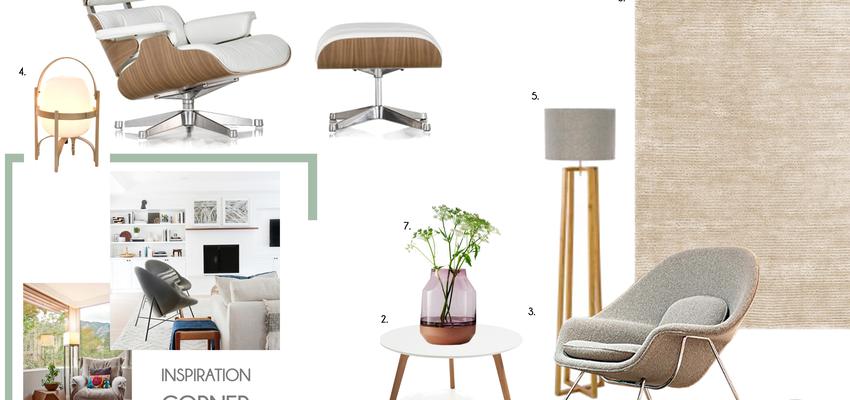 Salon Estilo moderno Color marron, blanco, gris  diseñado por María Marcos | Arquitecto | Copyright Estudio Lätt