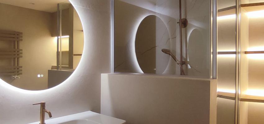 Baño Estilo moderno Color beige  diseñado por Nodo Concept | Reformista, constructor | Copyright Sí, lo soy