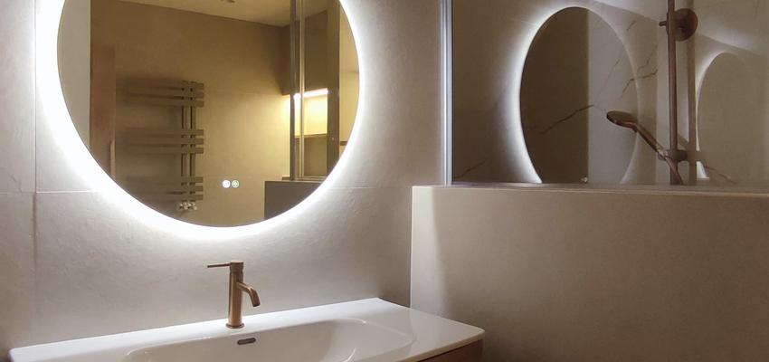 Baño Estilo moderno Color beige  diseñado por Nodo Concept | Reformista, constructor | Copyright Sí, lo soy
