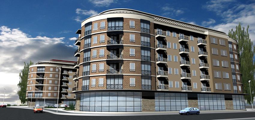 Exterior style contemporaneo color marron, blanco  diseñado por DJurica DUMA | Arquitecto 