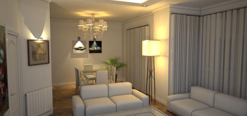 Comedor Estilo clasico Color gris  diseñado por Stefan | Gremio | Copyright Stefan