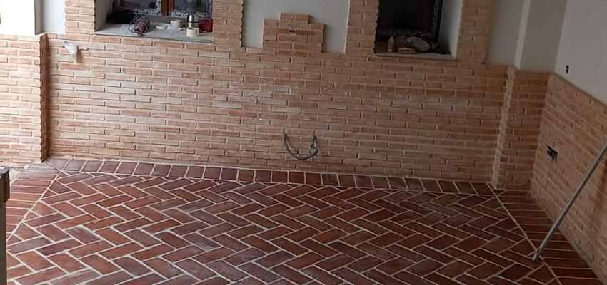 Patio, Porche Estilo rustico Color marron, marron, blanco  diseñado por Ama tu Casa Reformas | Reformista, constructor | Copyright PROPIO