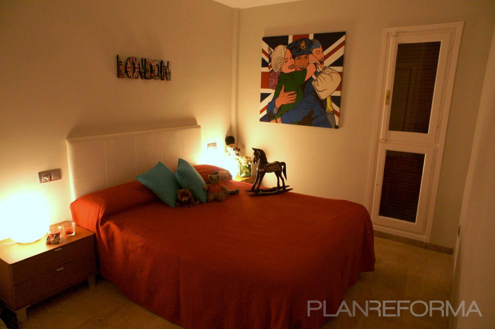 Dormitorio Estilo contemporaneo Color beige, marron, beige, blanco  diseñado por David y Luis Miguel | Interiorista | Copyright L'AGABE