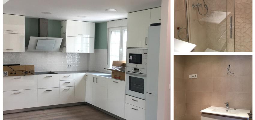 Baño, Dormitorio, Cocina Estilo contemporaneo Color marron  diseñado por REFORMALISTA | Reformista, constructor | Copyright Reformalista