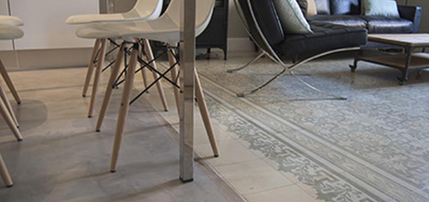 Comedor, Cocina, Salon Estilo contemporaneo Color verde, blanco, gris  diseñado por Trazo interiorismo | Interiorista 