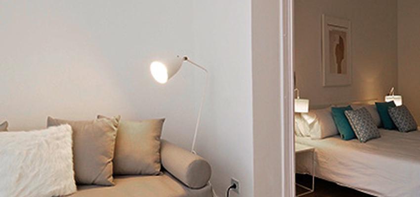 Dormitorio, Estudio, Galería Estilo contemporaneo Color turquesa, blanco, gris  diseñado por Trazo interiorismo | Interiorista 