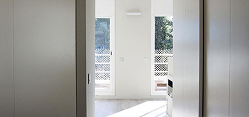 Dormitorio, Estudio, Loft Estilo contemporaneo Color beige, blanco, gris  diseñado por Trazo interiorismo | Interiorista 