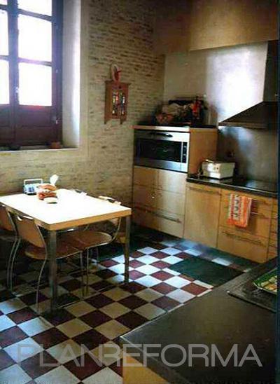 Cocina Estilo tradicional Color ocre, azul, beige  diseñado por FERNANDO POLO | Arquitecto Técnico 