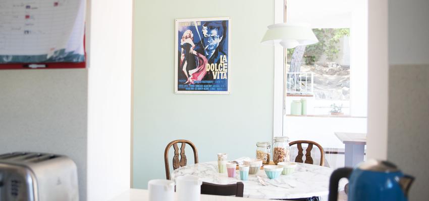Cocina Estilo eclectico Color turquesa  diseñado por Irma Ribera | Interiorista 