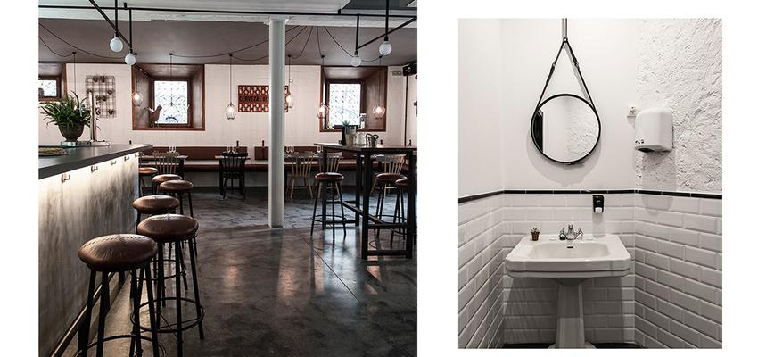 Restaurante Estilo vintage Color gris, negro  diseñado por caravaninteriors | Arquitecto | Copyright DAVID MONTERO