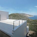 Exterior style moderno color marron, blanco, gris