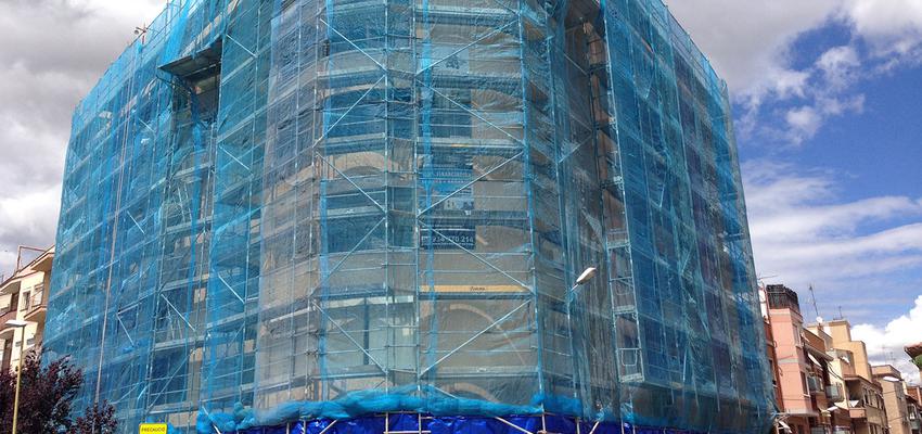 Exterior, Oficina, Hotel Estilo clasico Color rojo, azul  diseñado por TEXAPRO | Reformista, constructor | Copyright IMAGEN PROPIA.