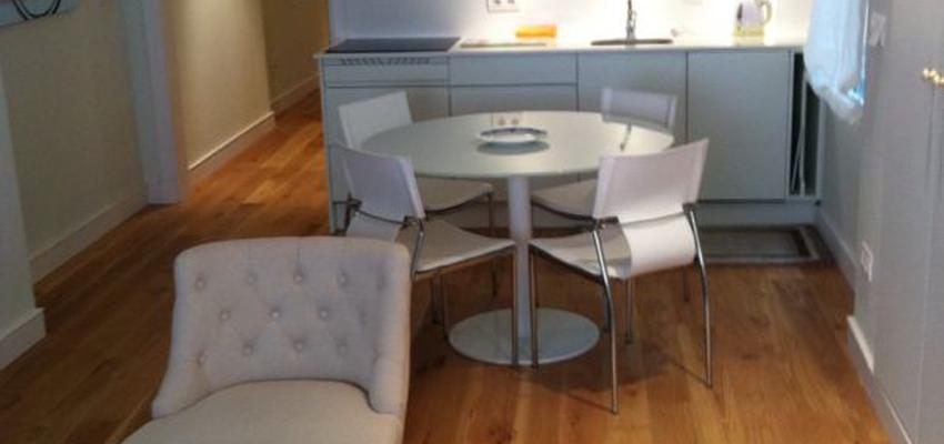 Comedor, Cocina, Salon style contemporaneo color marron, beige, blanco  diseñado por CELCA CONSTRUCCIONES | Gremio | Copyright Esta imagen es propiedad de CELCA S.L.