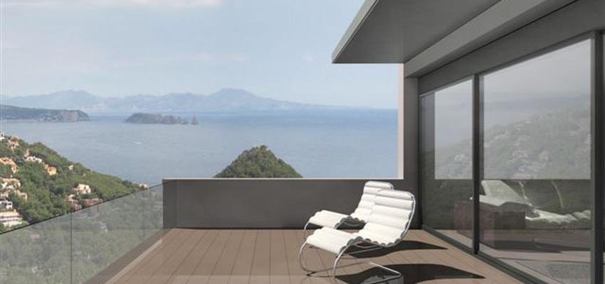 Terraza, Balcon, Porche, Exterior style contemporaneo color marron, gris  diseñado por 08023 Architects | Arquitecto 