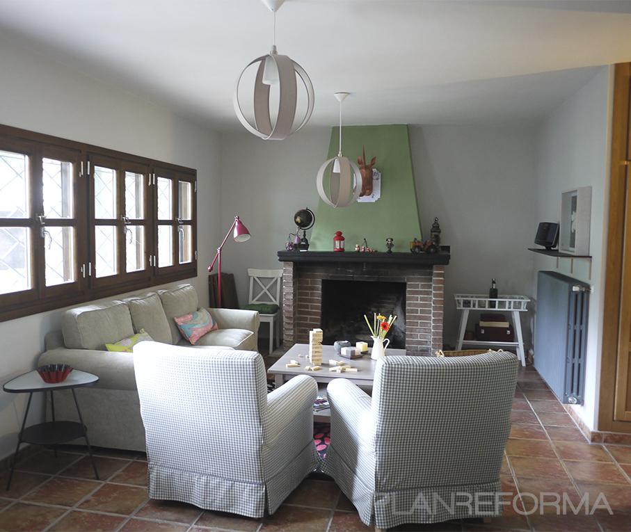 Recibidor, Salon style rustico color amarillo, verde, marron  diseñado por Dos en la Maceta. | Arquitecto 