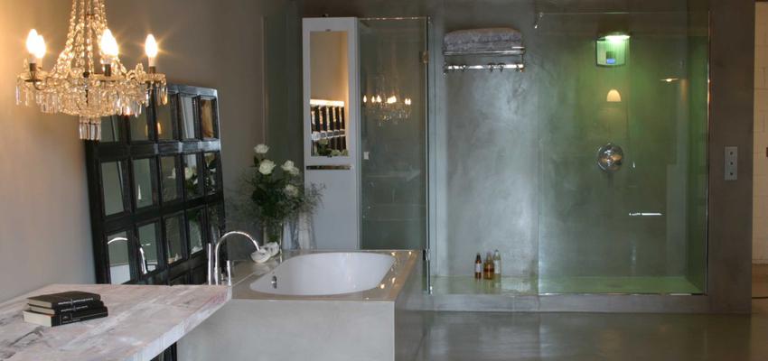 Baño Estilo eclectico Color amarillo, verde, beige  diseñado por Carmen Barasona | Decorador | Copyright Barasona Diseño y Comunicación