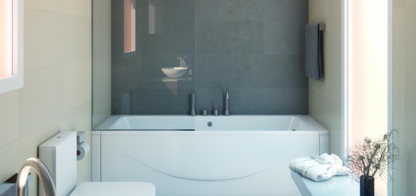 Baño Estilo moderno Color beige, blanco, gris  diseñado por STRUCK arquitectos | Arquitecto 