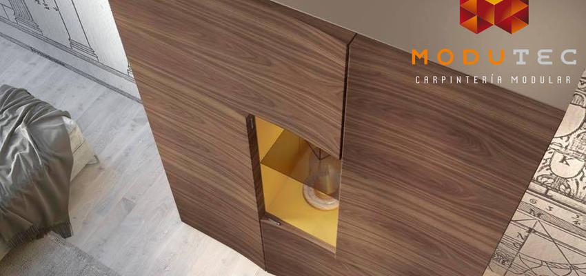 Cocina, Salon Estilo moderno Color marron  diseñado por Muebles Las Palmas Gran Canaria | Gremio | Copyright Muebles Las Palmas