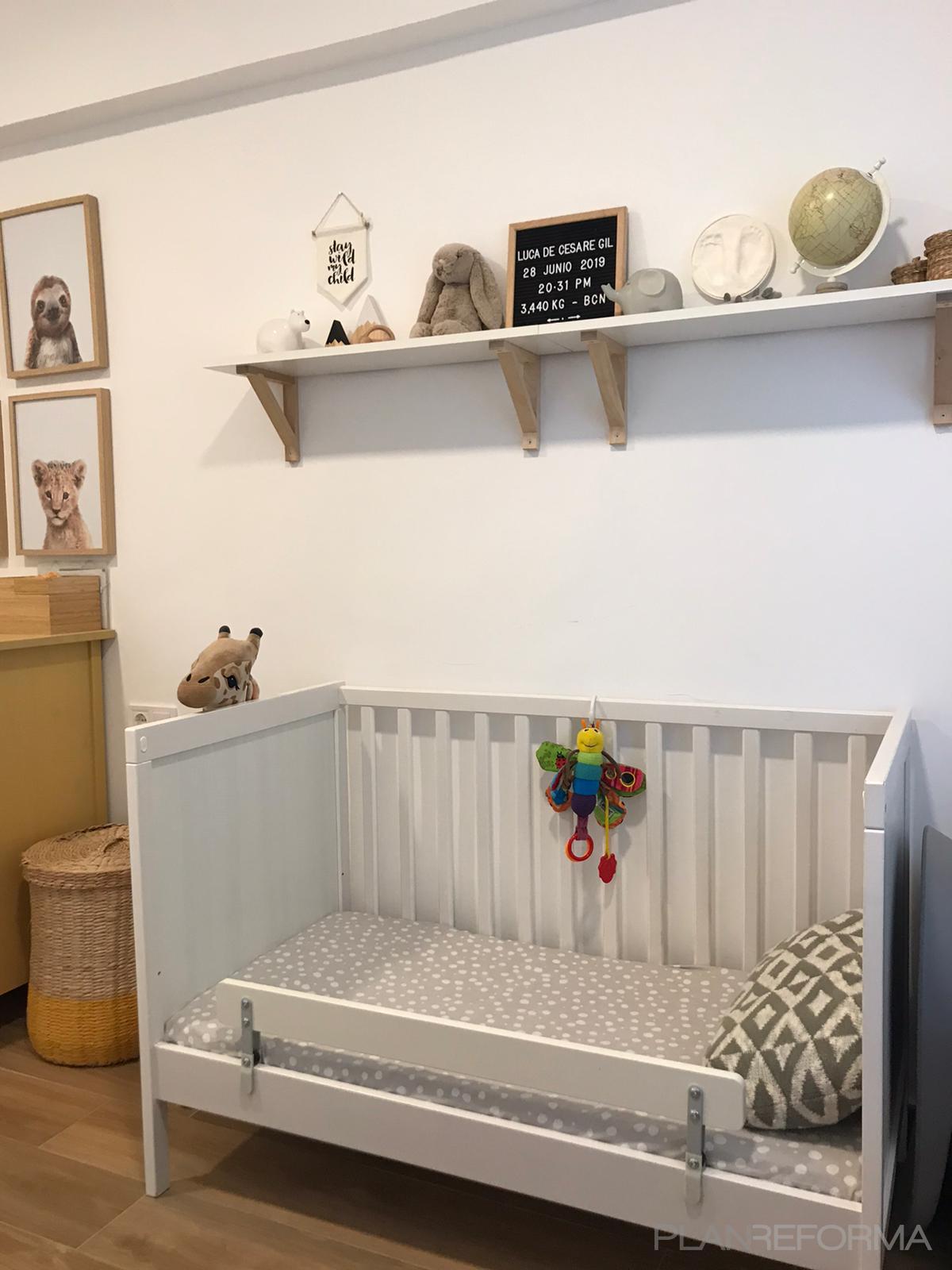 Dormitorio, Niños Estilo moderno Color amarillo, beige