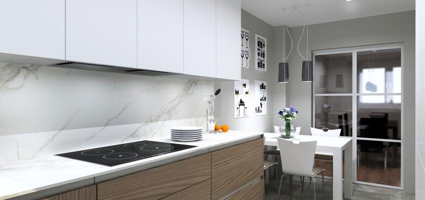 Cocina Estilo moderno Color marron, blanco, gris  diseñado por Enzzostudio | Gremio 