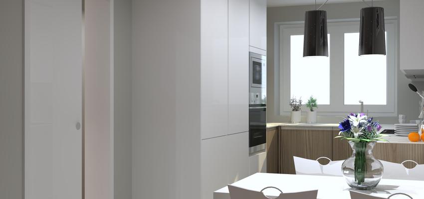 Comedor, Cocina Estilo moderno Color marron, blanco, negro  diseñado por Enzzostudio | Gremio 