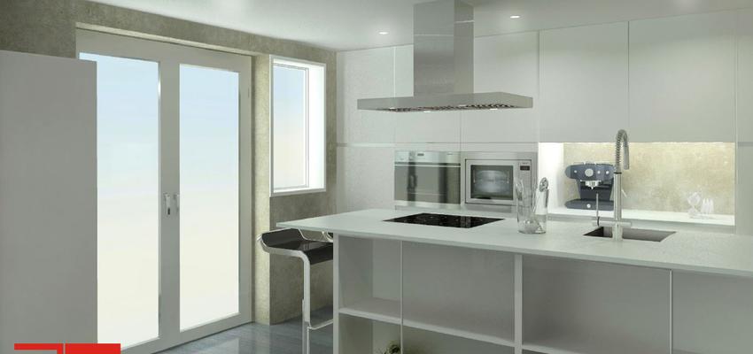 Cocina Estilo moderno Color blanco  diseñado por Enzzostudio | Gremio 