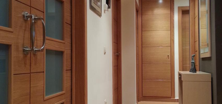 Recibidor, Pasillo Estilo contemporaneo Color marron, marron, blanco  diseñado por VIBARTEC OFICINA TÉCNICA, S.L.P. | Arquitecto Técnico 