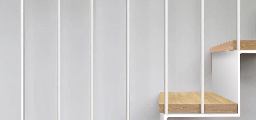 Recibidor, Escalera Estilo contemporaneo Color violeta  diseñado por Daniel Burston Architecture | Arquitecto | Copyright Daniel James Burston. 2019