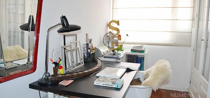 Estudio Estilo eclectico Color marron, marron, blanco, negro  diseñado por The Numen Studio | Interiorista 