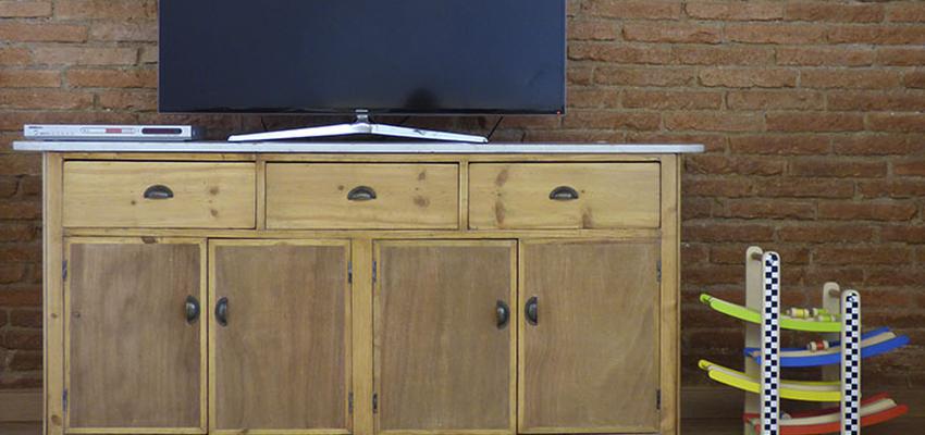 Salon style vintage color marron, marron, negro  diseñado por ClaraBalta | Arquitecto 