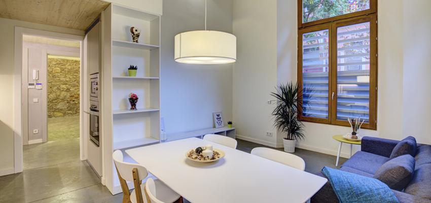 Comedor, Cocina Estilo mediterraneo Color blanco  diseñado por ReforGreen21 | Gremio 