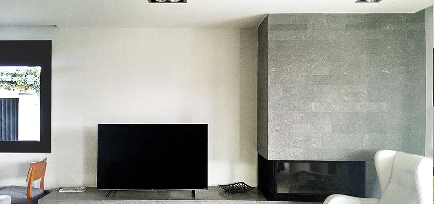 Comedor, Salon Estilo moderno Color gris, gris, negro  diseñado por DECANIA ARQUITECTURA | Arquitecto | Copyright soy el propiestario de la imagen