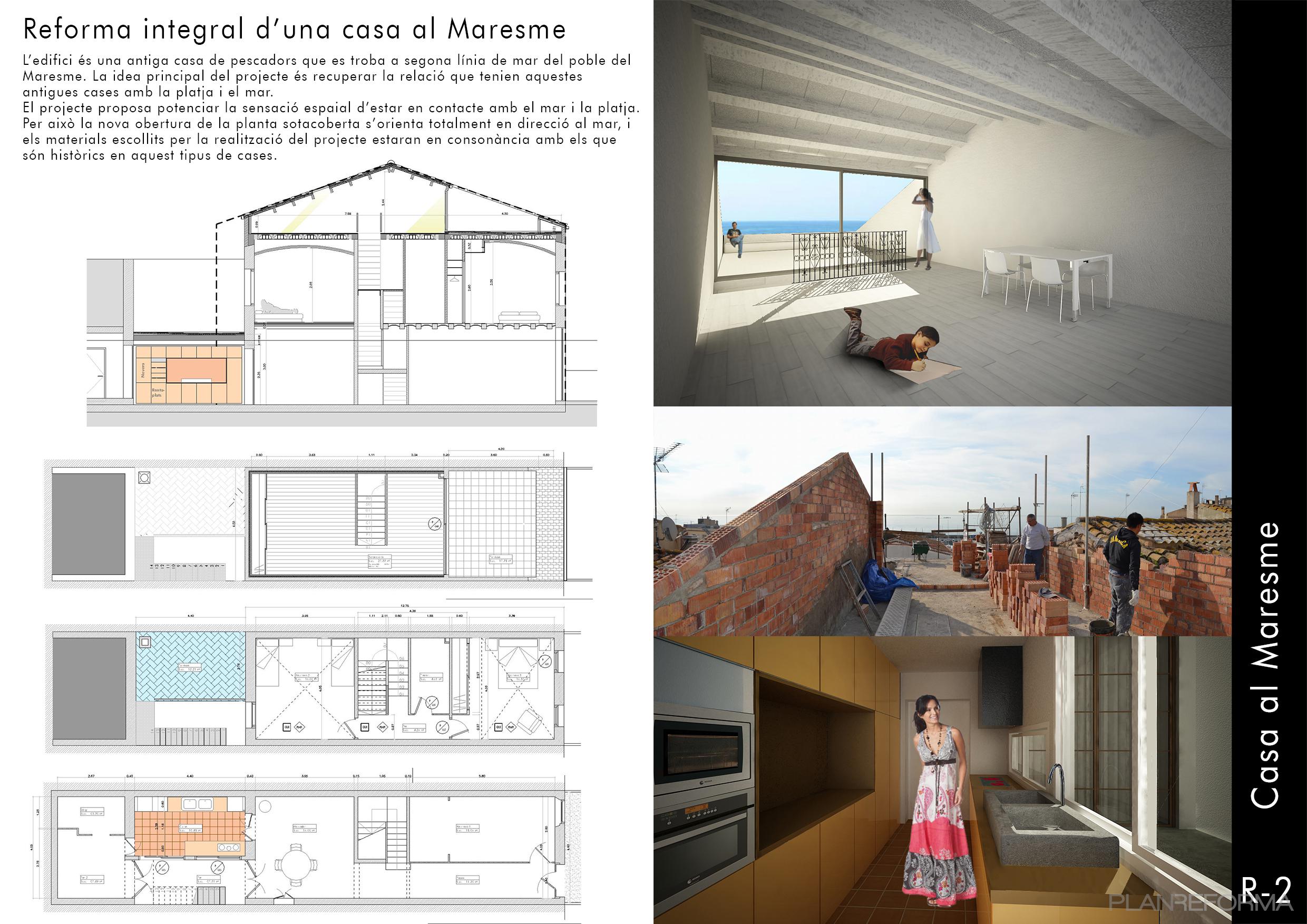 Estudio, Cocina Estilo eclectico Color ocre  diseñado por David Batlle | Arquitecto 