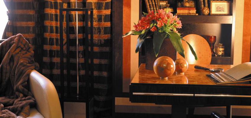 Oficina Estilo contemporaneo Color marron, beige, bronce  diseñado por RAQUEL CHAMORRO | Interiorista | Copyright RCH