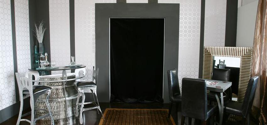 Sala de juegos, Bar Estilo contemporaneo Color gris, gris  diseñado por RAQUEL CHAMORRO | Interiorista | Copyright RCH