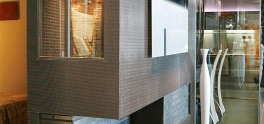 Salon Estilo contemporaneo Color beige, marron, bronce  diseñado por RAQUEL CHAMORRO | Interiorista | Copyright RCH