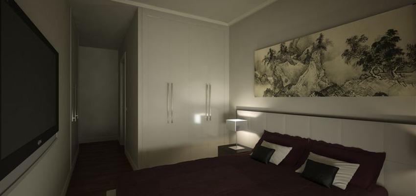 Dormitorio Estilo contemporaneo Color beige, gris  diseñado por RAQUEL CHAMORRO | Interiorista | Copyright RCH