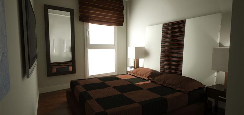 Dormitorio Estilo contemporaneo Color marron, beige, gris  diseñado por RAQUEL CHAMORRO | Interiorista | Copyright RCH