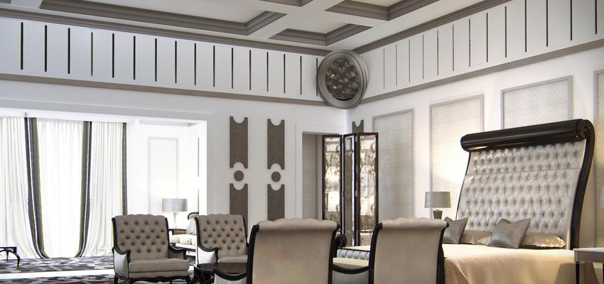 Dormitorio Estilo clasico Color beige, marron, negro  diseñado por RAQUEL CHAMORRO | Interiorista | Copyright RCH