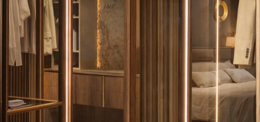 Vestidor Estilo contemporaneo Color bronce  diseñado por Astrid Monterrubio Interiorismo & Reformas | Interiorista | Copyright Imagen de Astrid Monterrubio Estudio