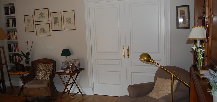 Salon Estilo clasico Color beige, blanco, gris  diseñado por Termas Spazio | Gremio | Copyright Termas Spazio